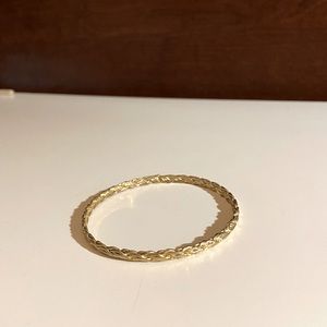 Gold Bangle Bracelet